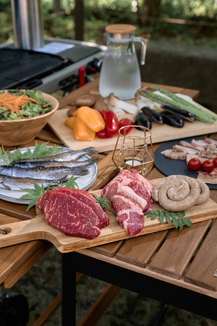 【夏季限定】緑に囲まれたお庭で楽しむBBQプラン(質庫・奥庫)　一棟貸し宿 テントサウナ可・焚き火可
