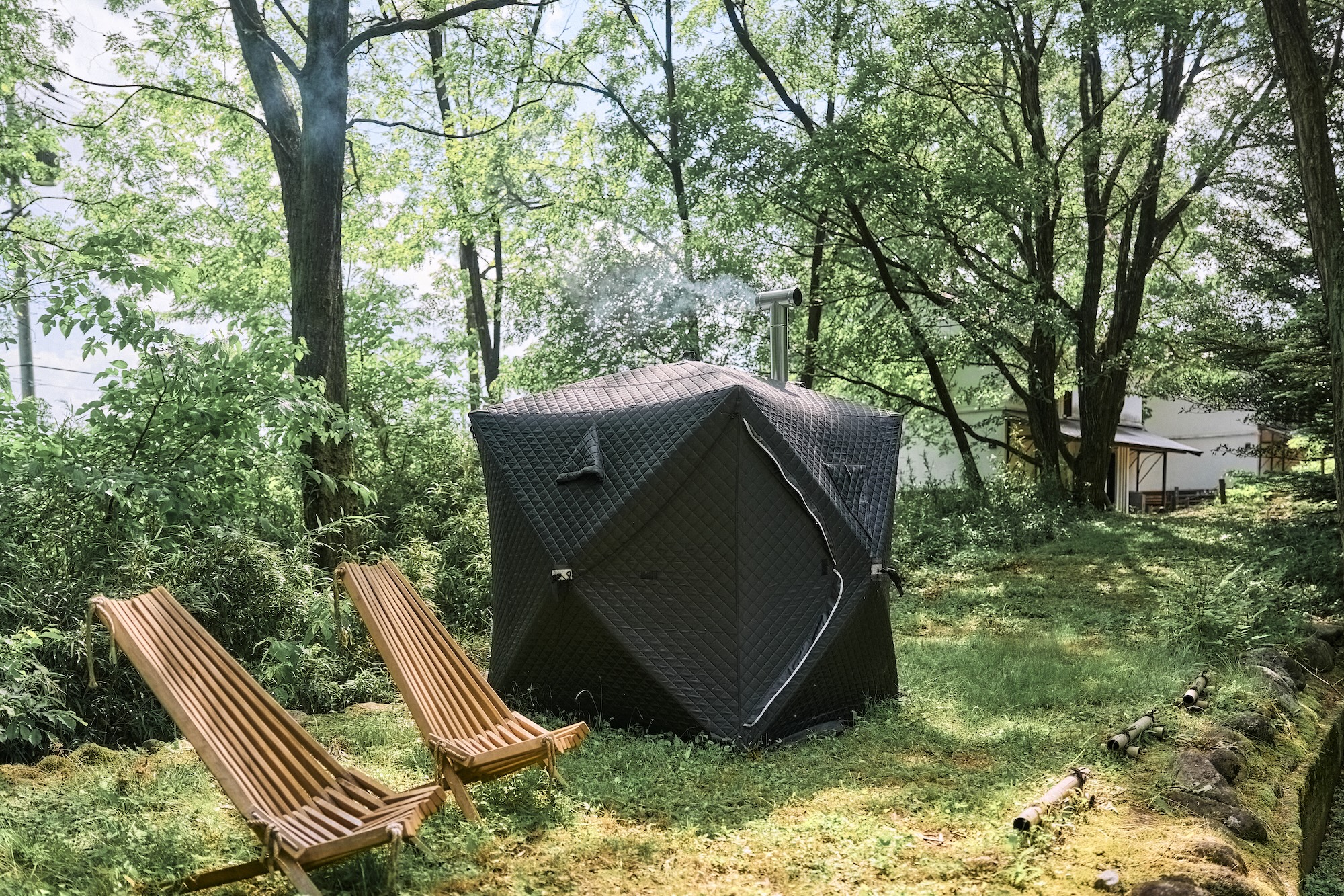 テントサウナ 　-質庫・奥庫-