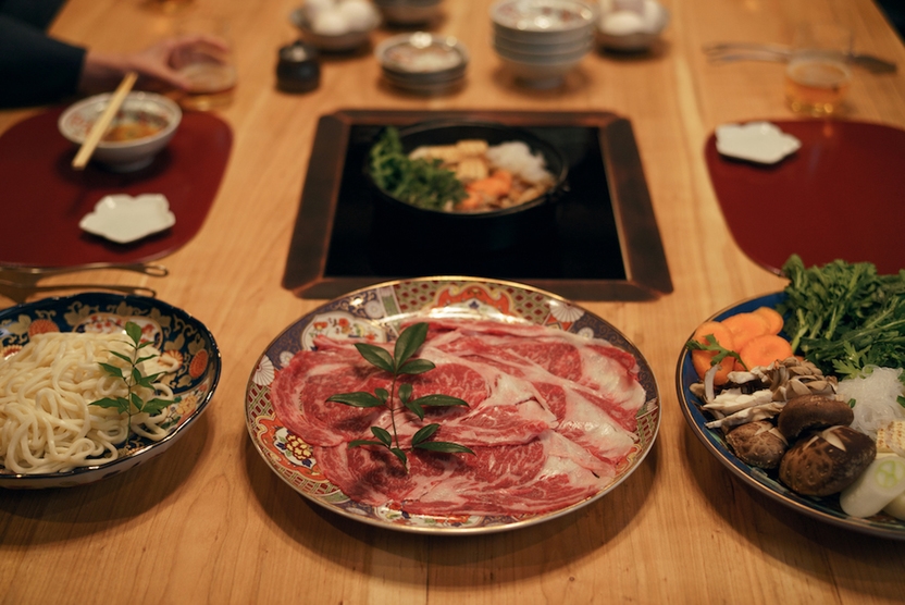 群馬県産上州牛のすき焼きプラン