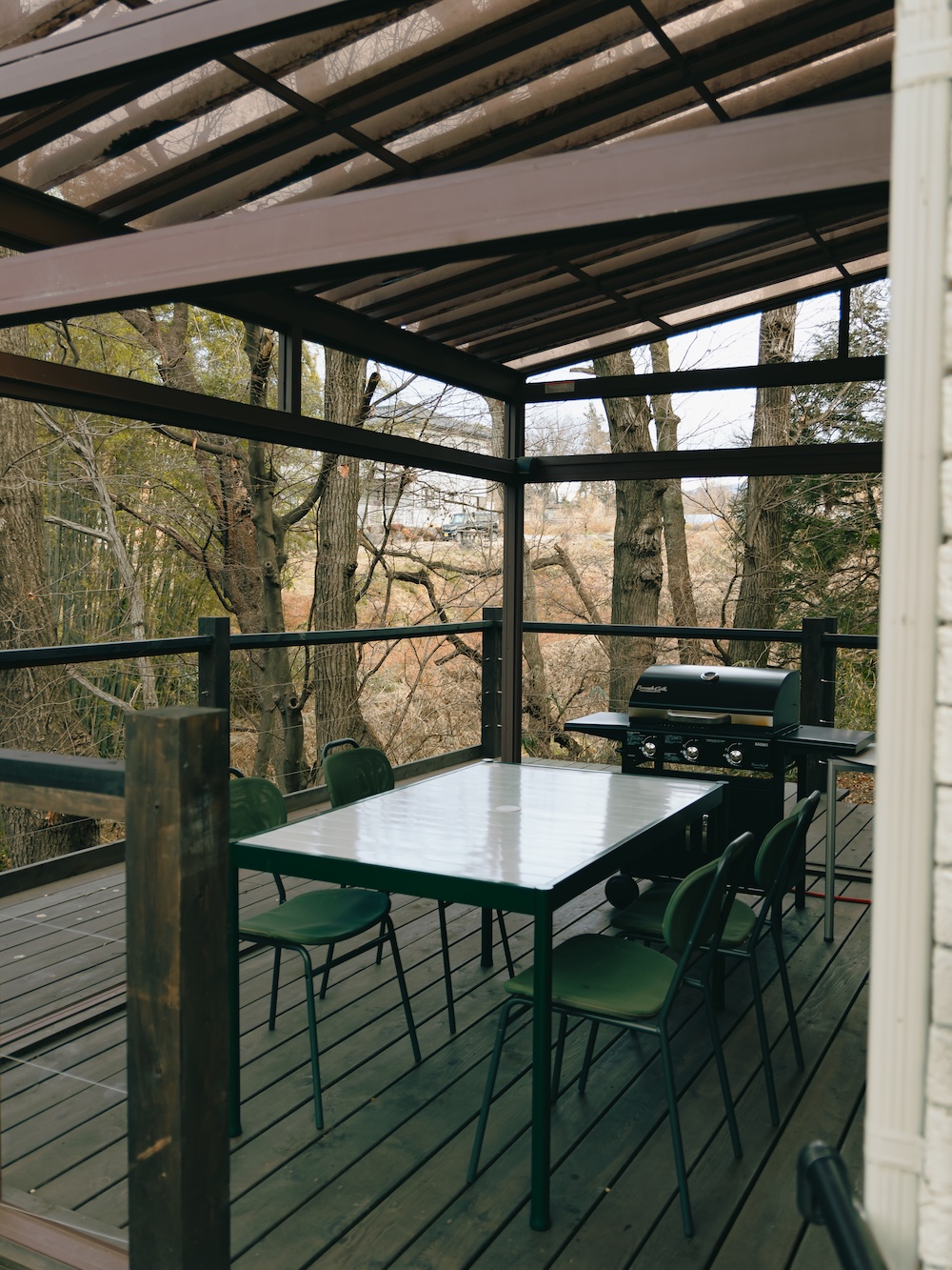 屋外BBQ　ダイニング