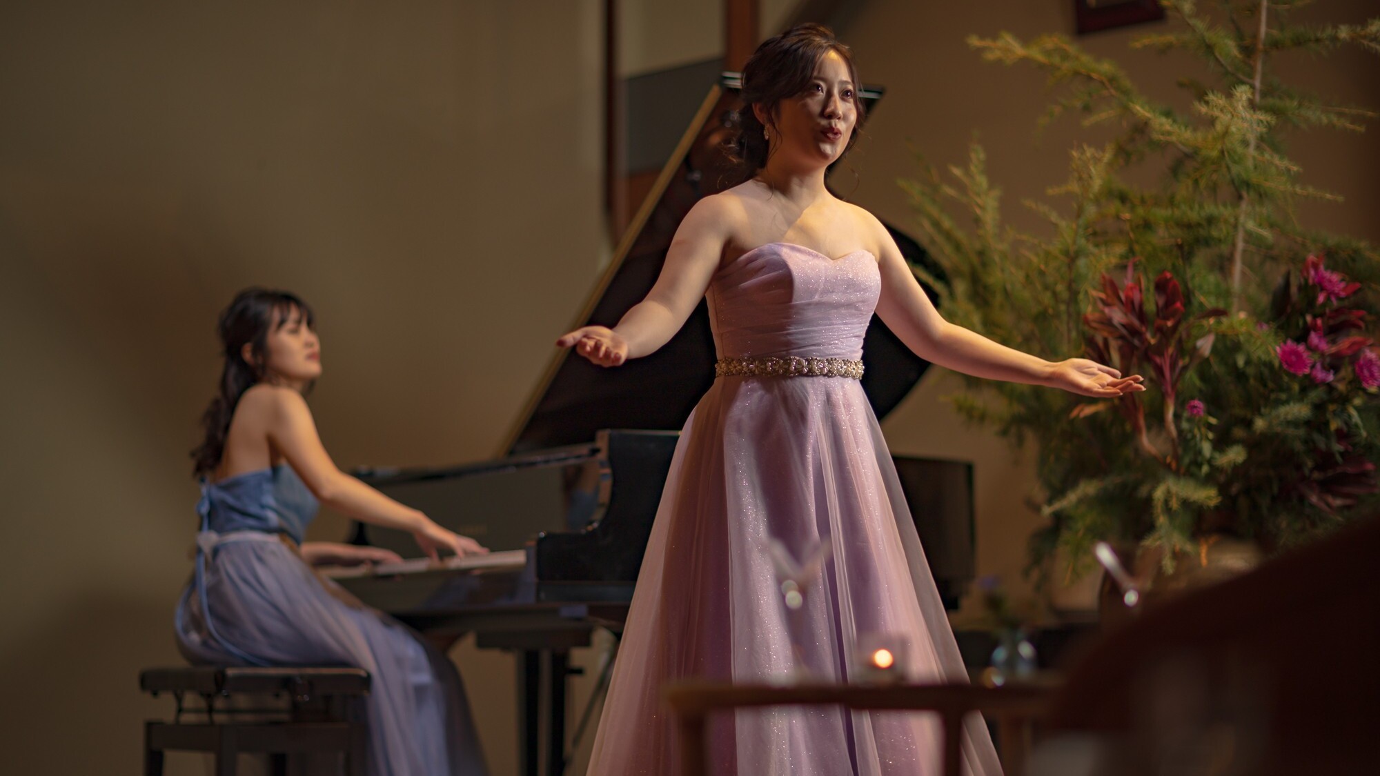 【12月19日〜25日限定】素敵なクリスマス☆ナイトラウンジXmasコンサート＆カクテル＆色浴衣付