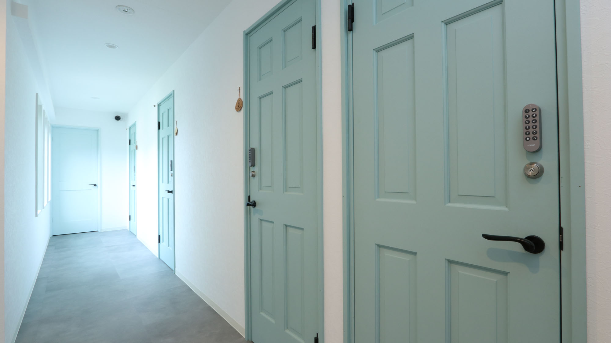 建物内はゆったりとしたつくり*