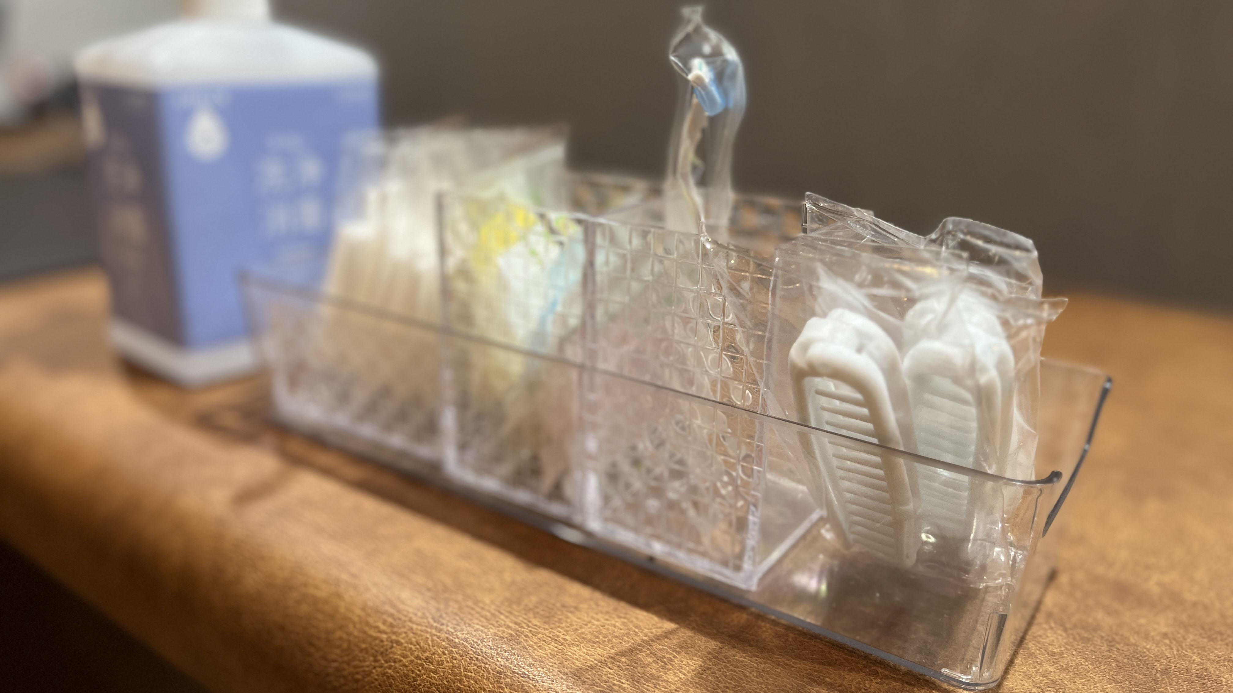 アメニティ一例　フロントでお選びいただけます