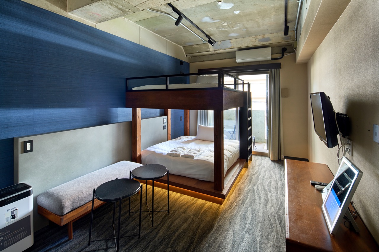 スーペリアルーム ダブルベド2台付