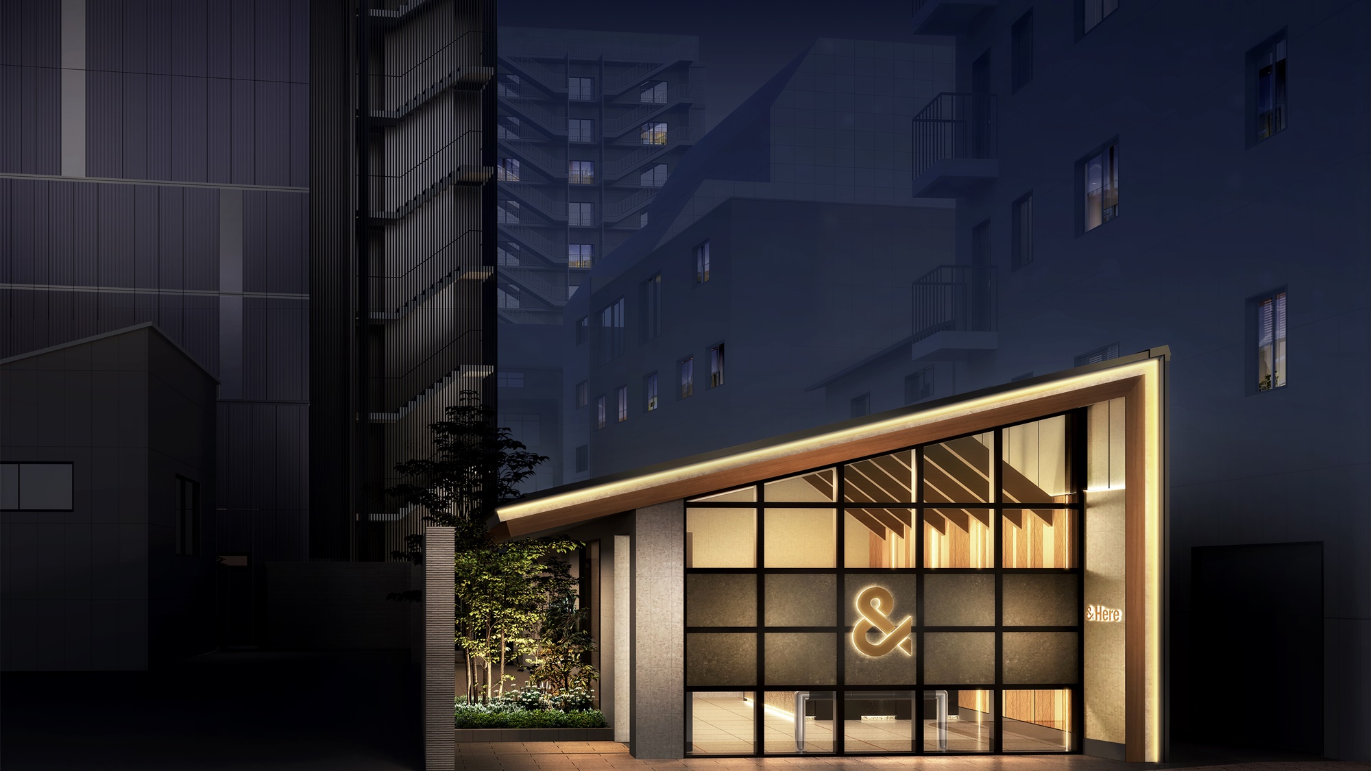 【外観】自分のお気に入り空間を見つけられる秘密基地の入り口