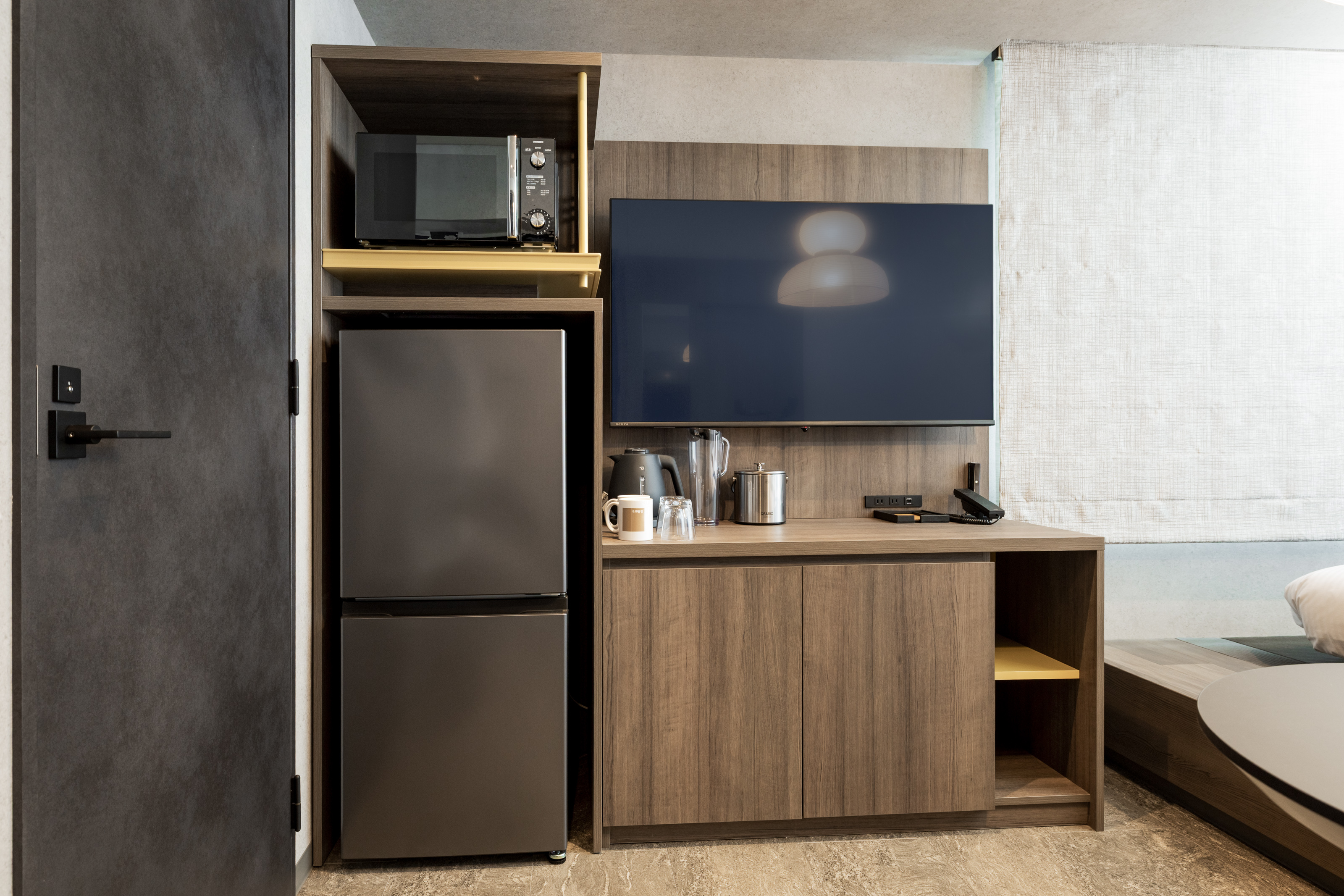 【スーペリアツイン】おひとり様やビジネス利用にもおすすめのシンプルで落ち着いたデザイン