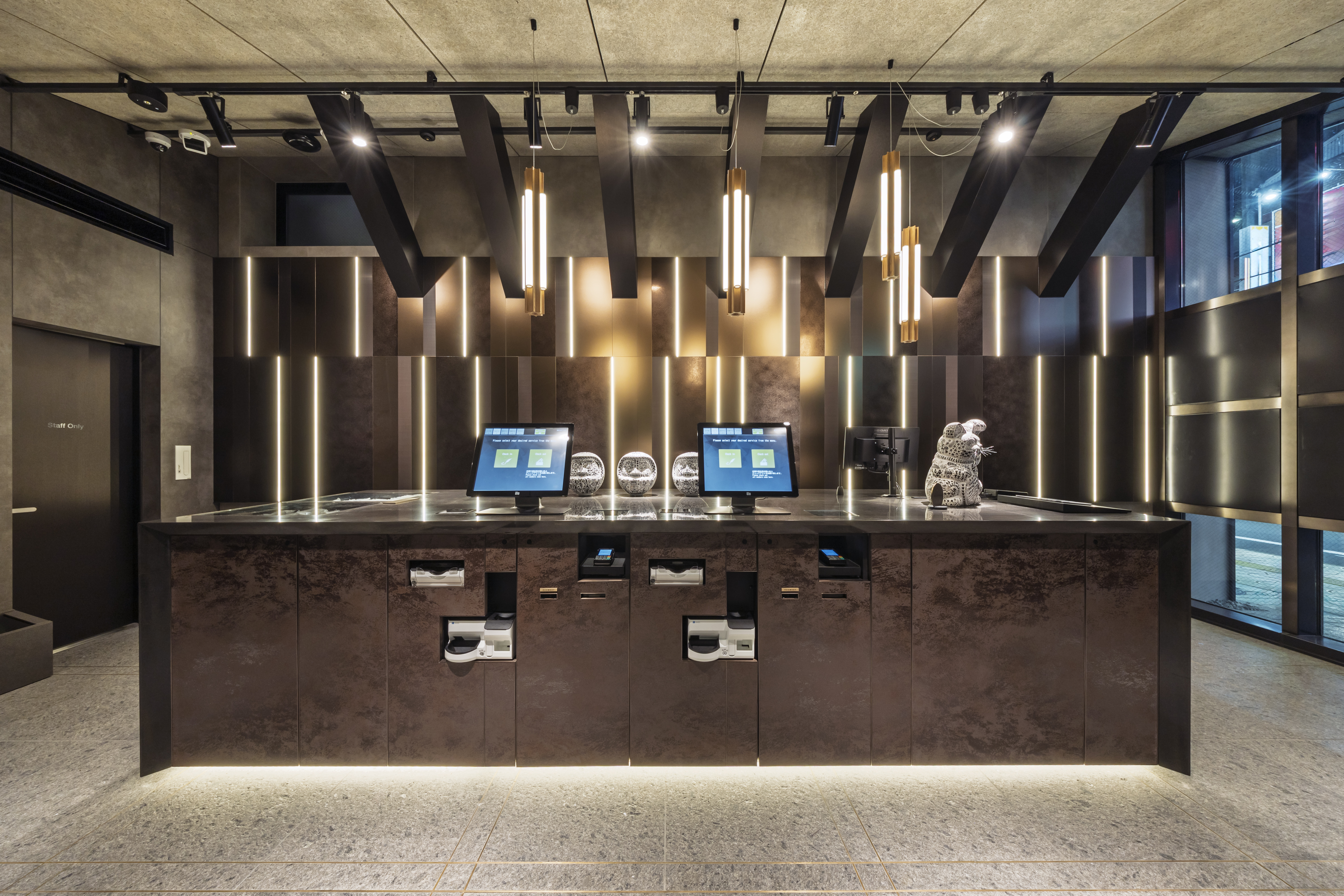 【レセプション棟】