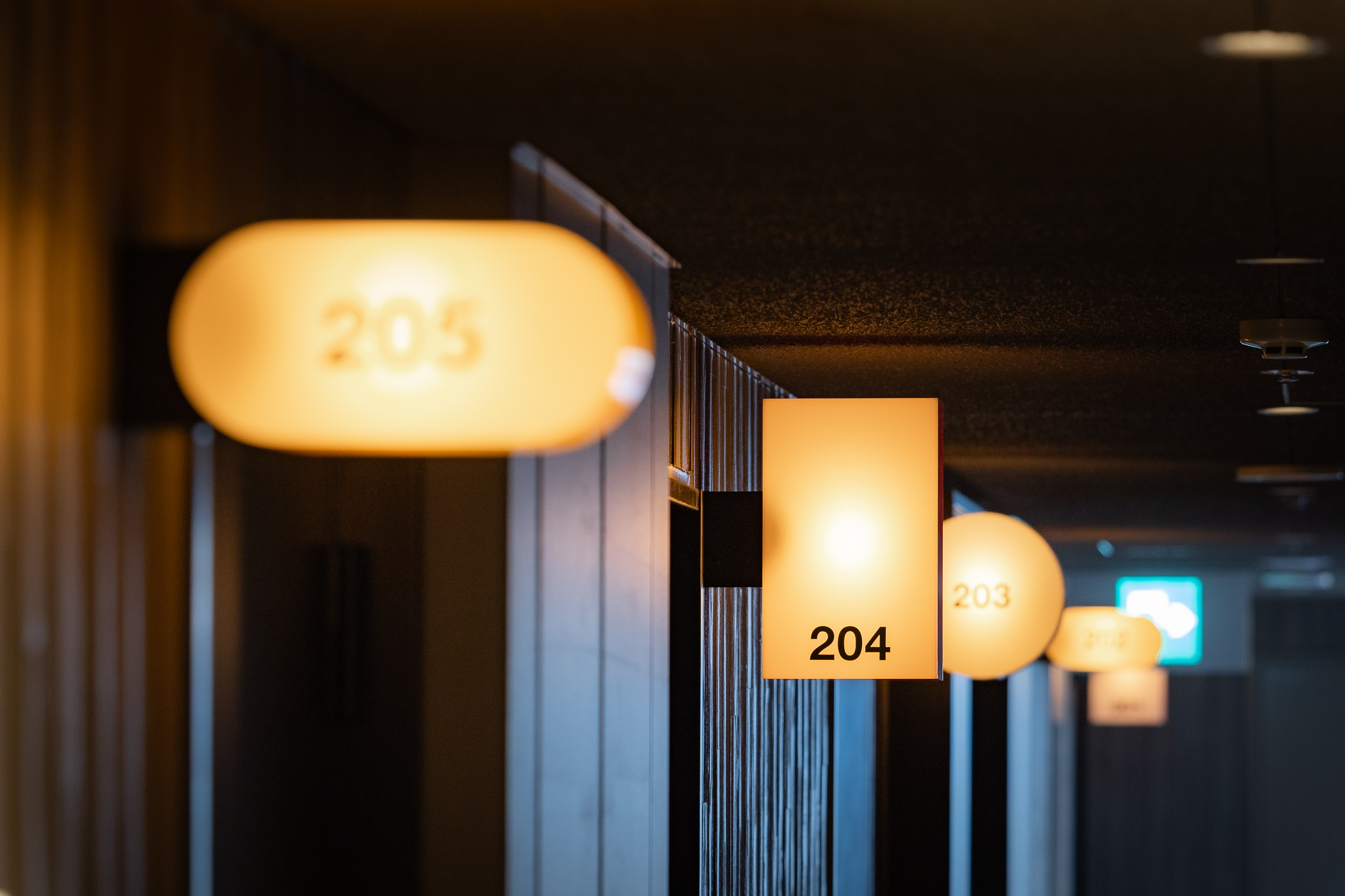 【客室サイン】