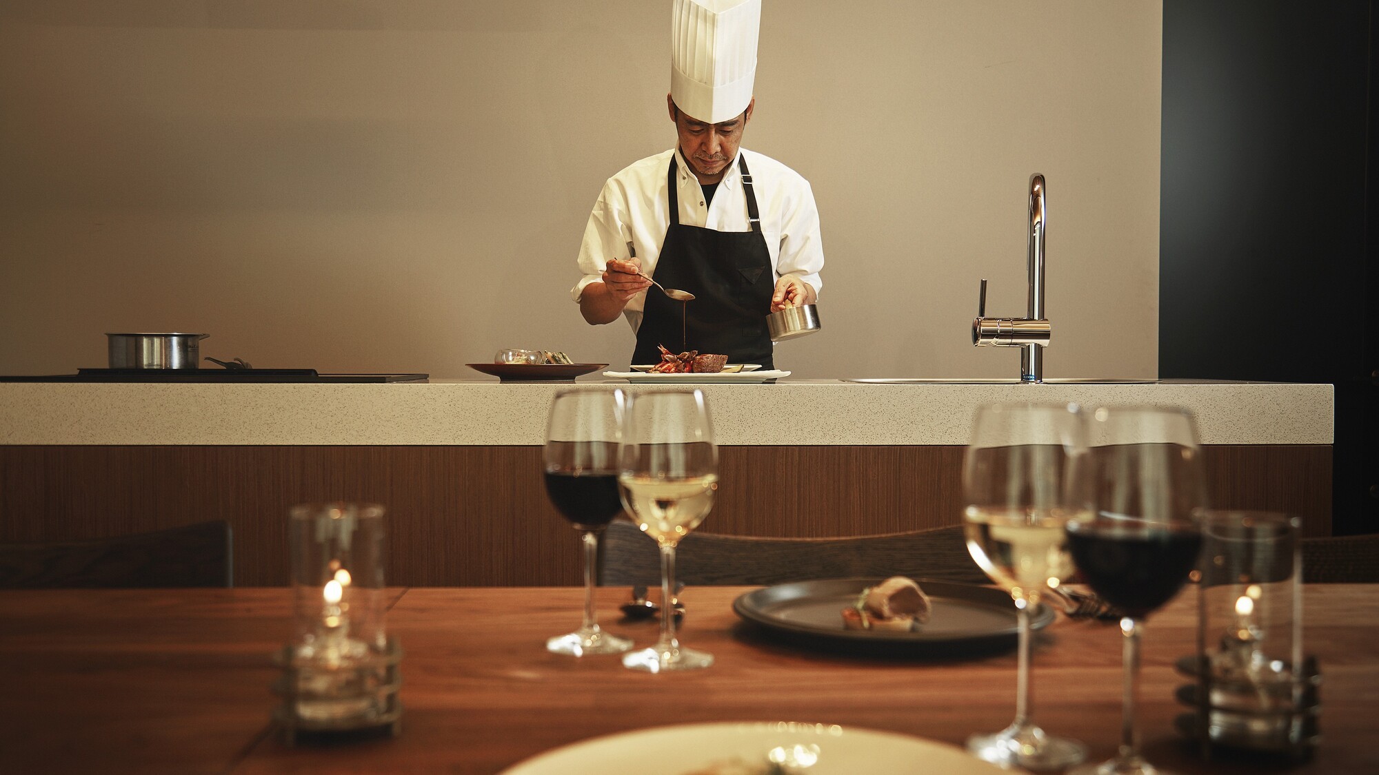 【Chef’s table 〜premium〜】＜夕朝食付＞専属シェフが演出する特別な美食体験