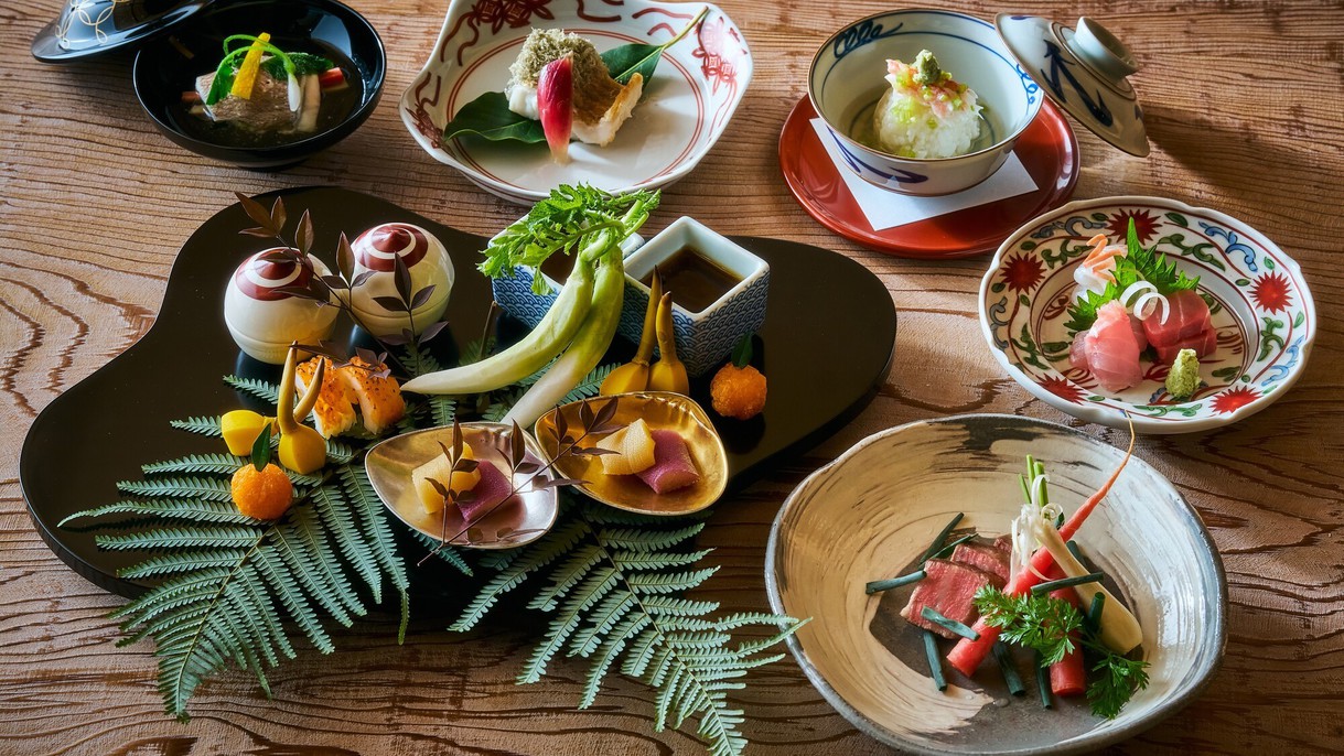 【デイユース】＜夕食付＞心地よい静寂の中で旬の食材が織りなす味わいを愉しむ
