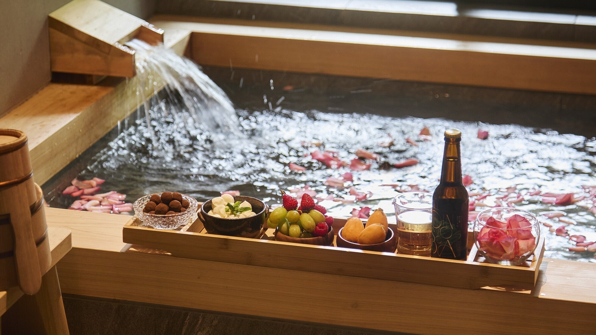 【冬の箱根でおこもりステイ】＜夕朝食付＞バスタイムを彩る軽食セット＆ホテルクレジット4，000円付