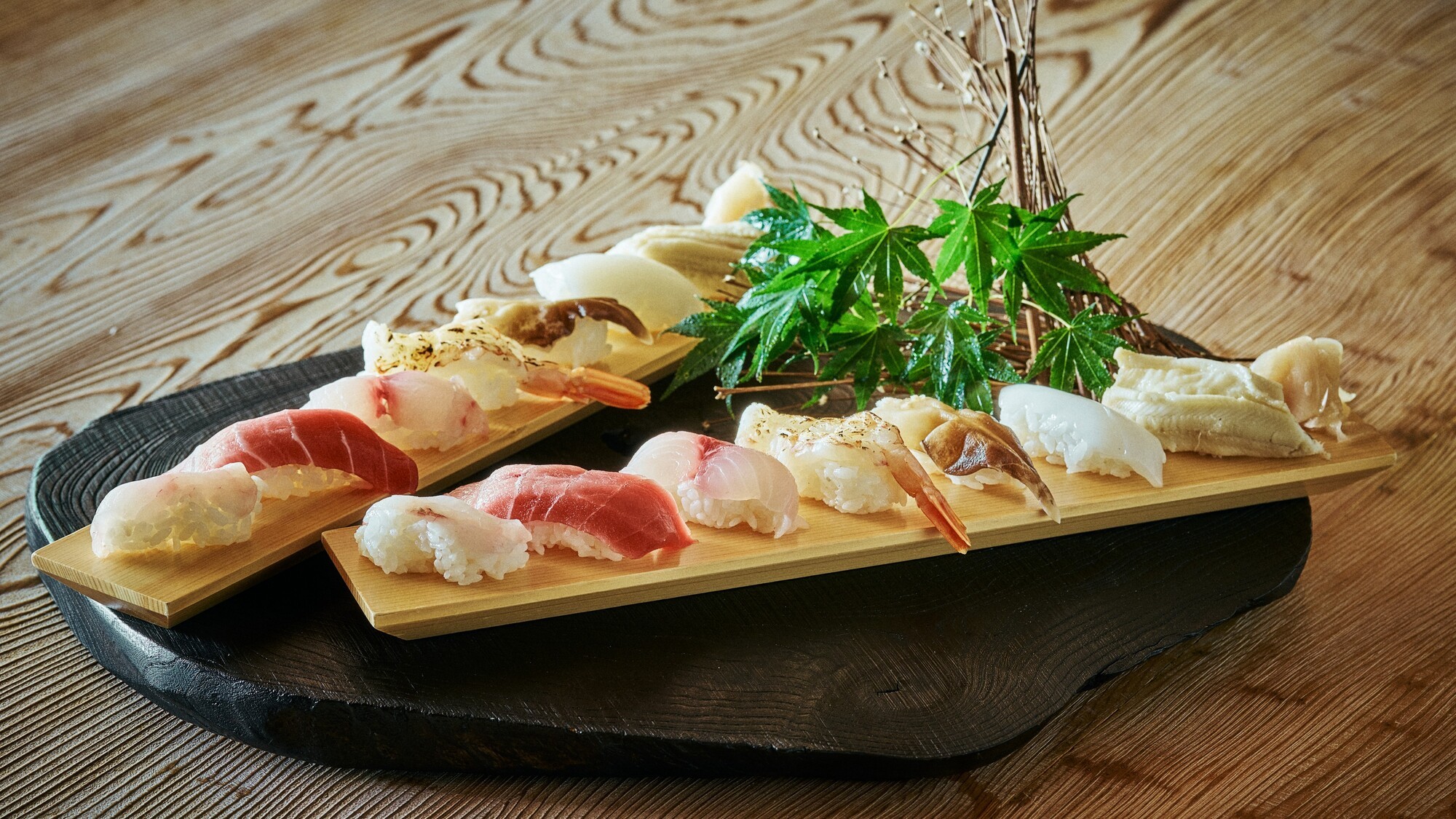 【夕食】特撰すし懐石メニューイメージ_料亭俵石