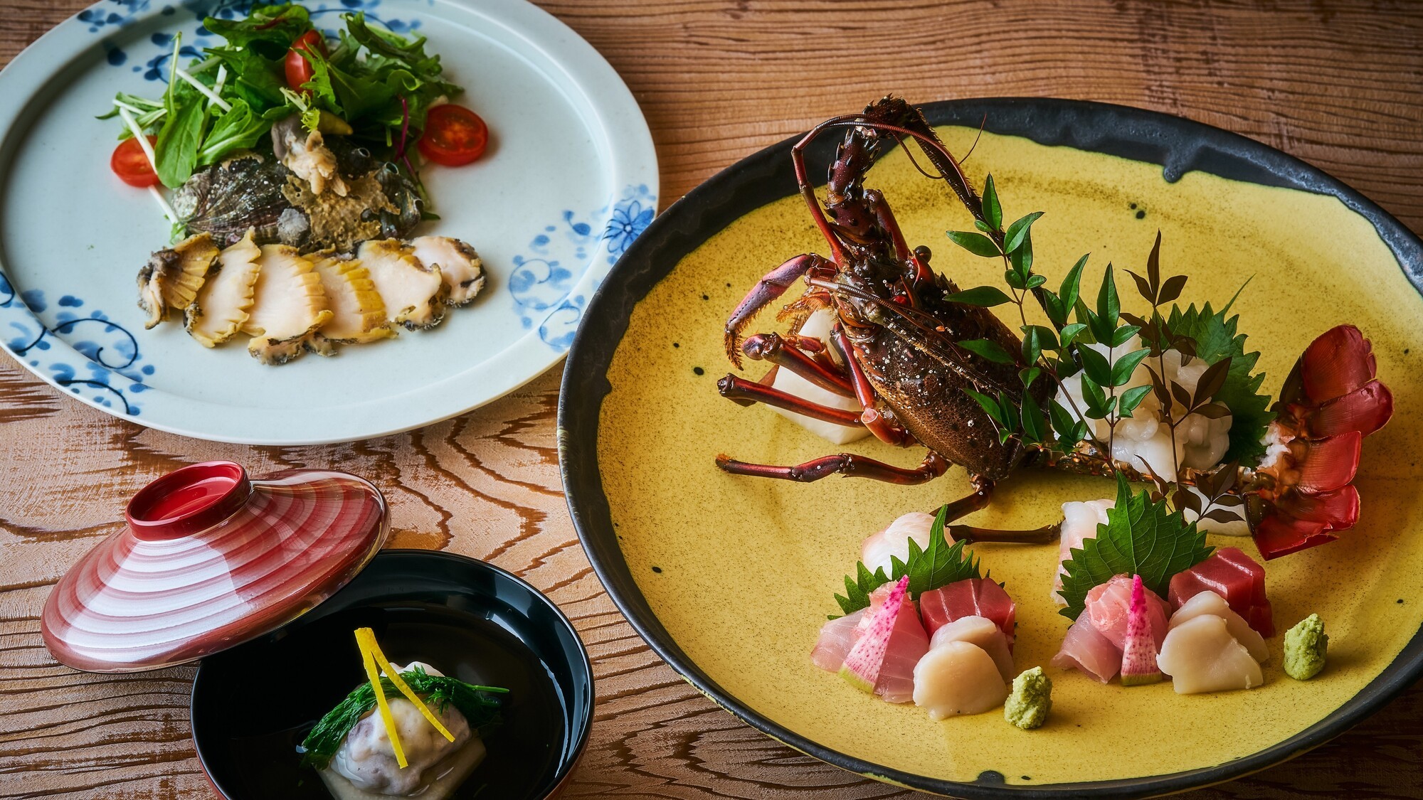 【夕食】年の瀬の懐石イメージ_料亭 俵石