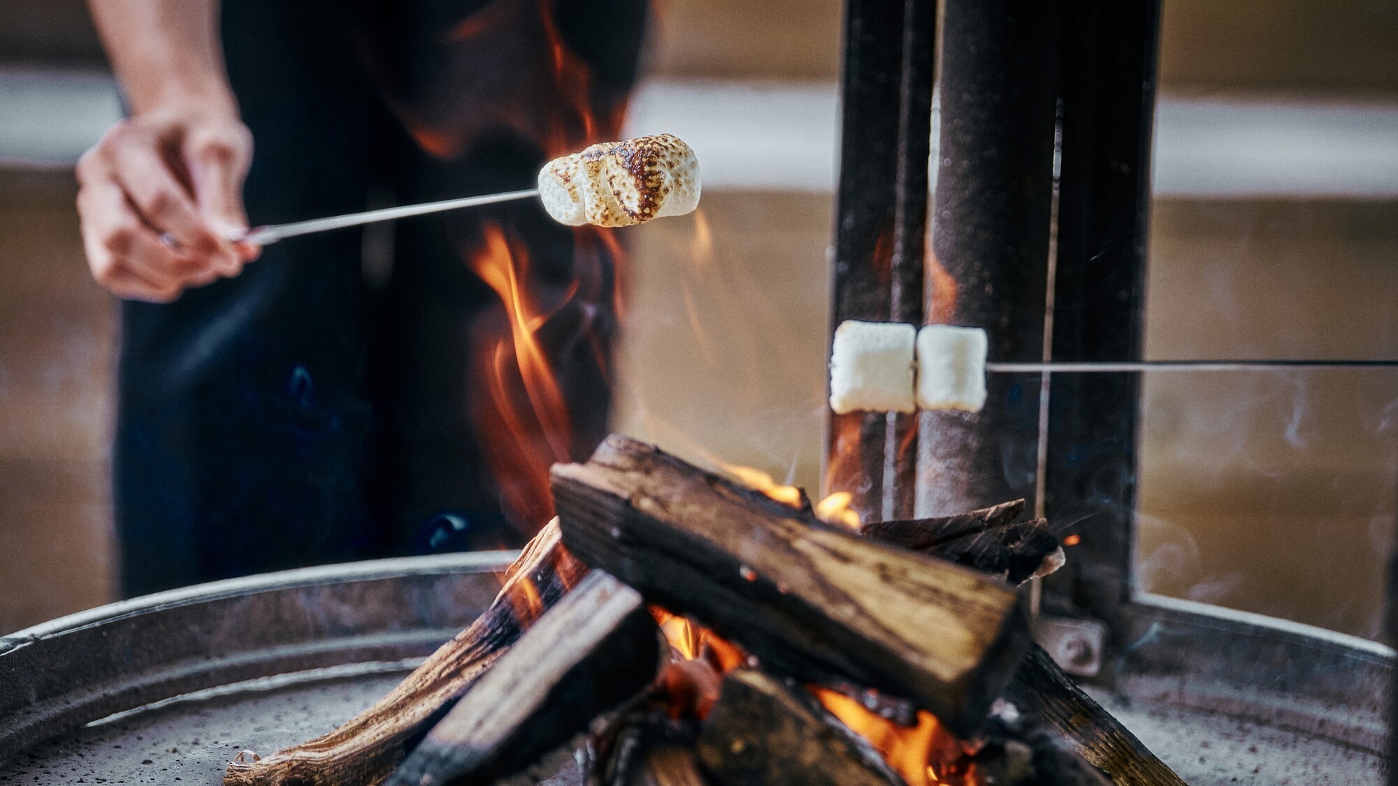 【サービス】薪火体験_freebird & terrace