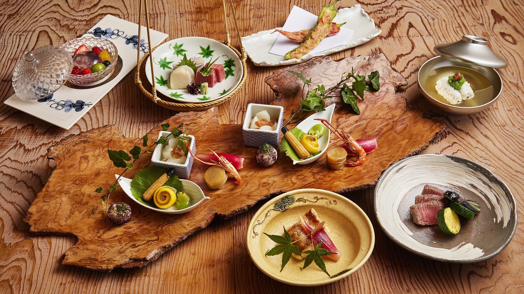 【夕食】夏メニューイメージ_料亭俵石