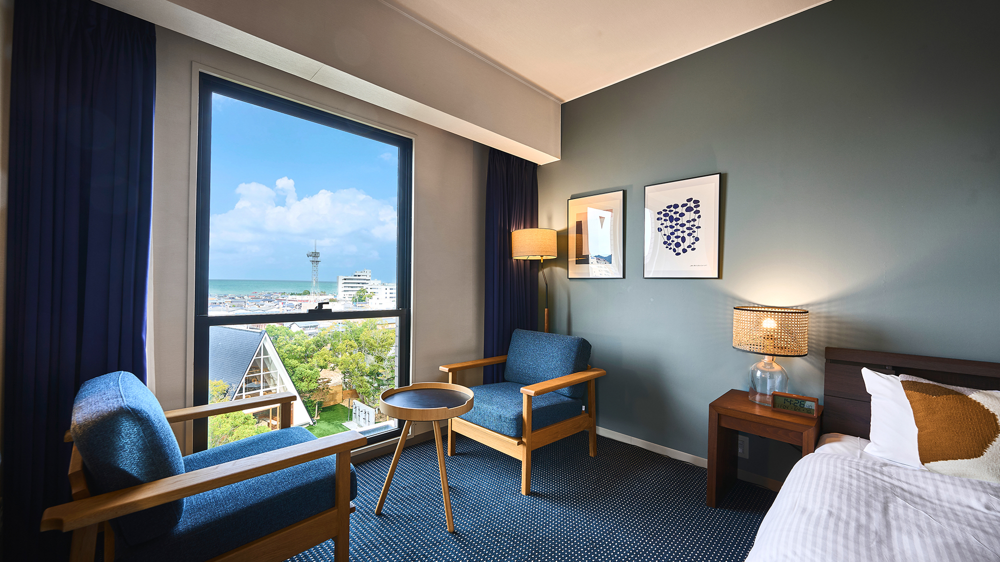 【ダブル‐瀬戸内海ビュー】穏やかな瀬戸内海を眺めながら、ゆっくりと心安らぐひとときを。