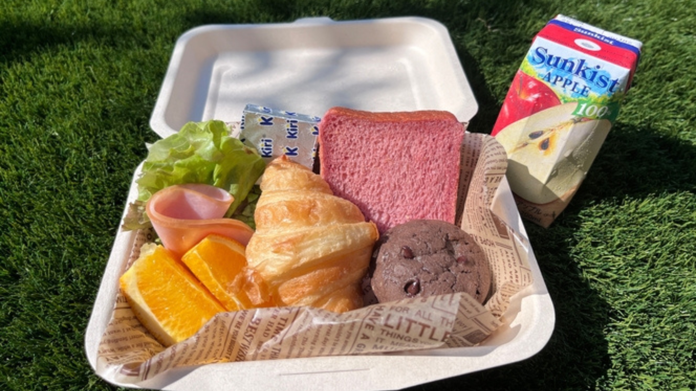 ピクニック気分♪パンの詰め合わせボックス