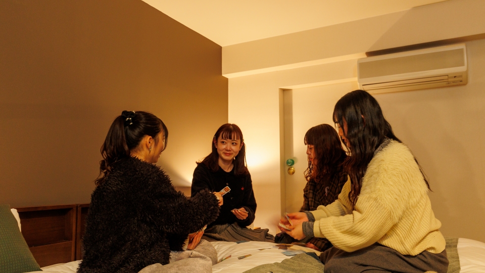 お部屋でのボードゲームで盛り上がる時間