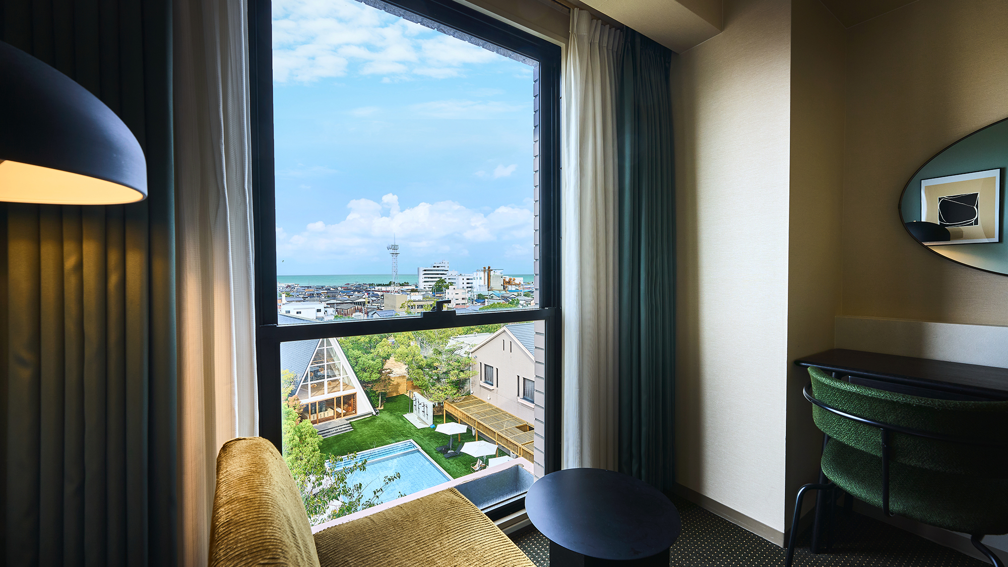 【ダブル‐瀬戸内海ビュー】穏やかな瀬戸内海を眺めながら、ゆっくりと心安らぐひとときを。