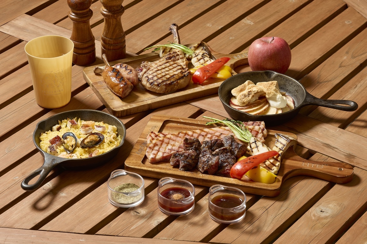 【森を感じるグランピング】信州薫るBBQ定番メニュー「スタンダード」プラン＜1泊2食付＞