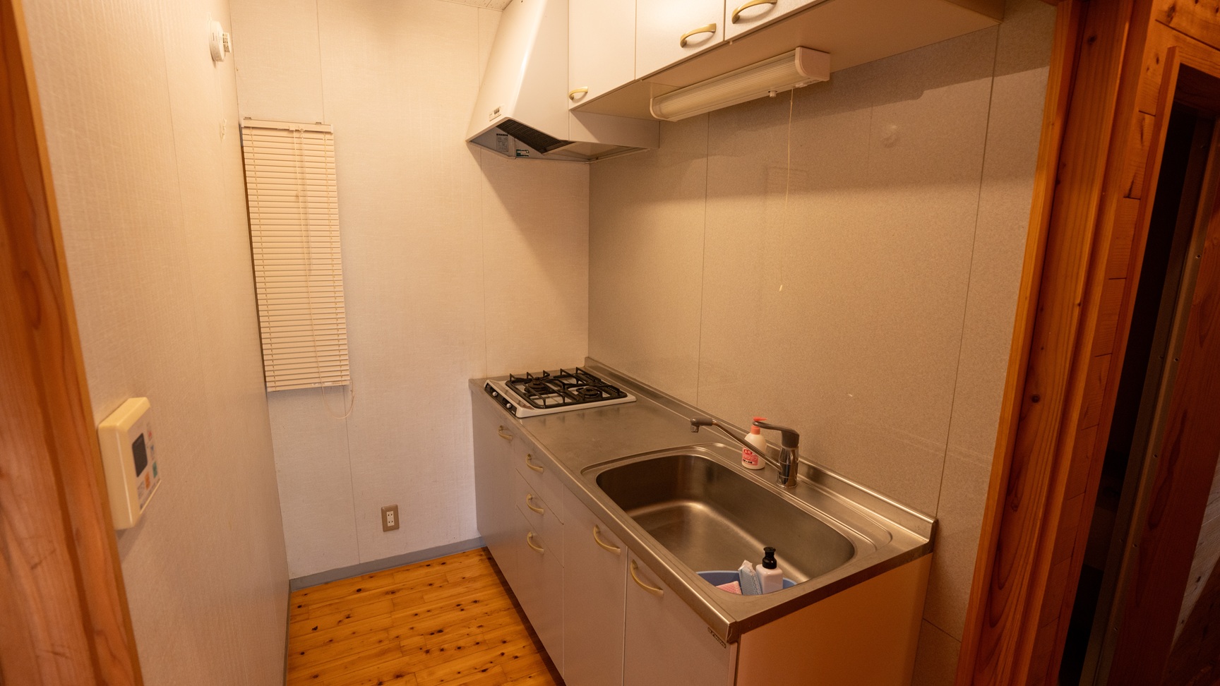 コテージ5号棟＜キッチン＞簡単な調理も可能です