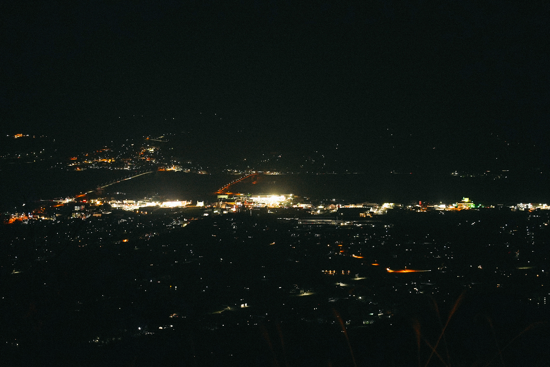 美馬市の夜景