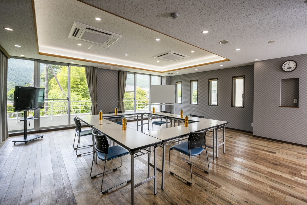 【貸切プラン】６室ご予約で全館貸切！温泉・多目的室・キッチン、すべて自由に使えます◎
