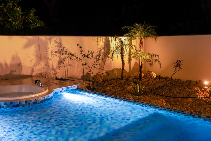 pool villa Sanrriott Okinawa