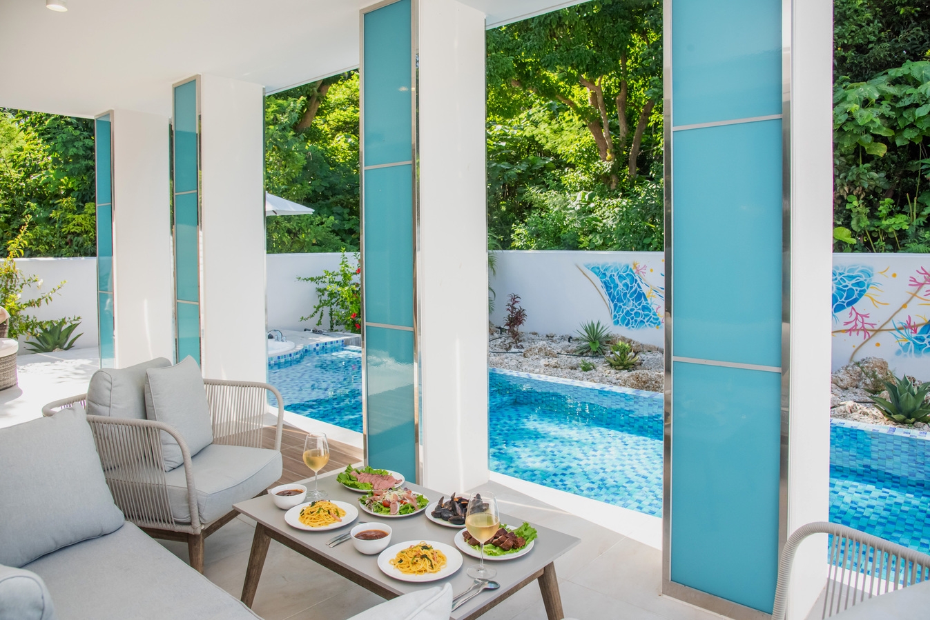 【2連泊お得プラン】子連れファミリーに大人気、プールジャグジー付きリゾートヴィラ