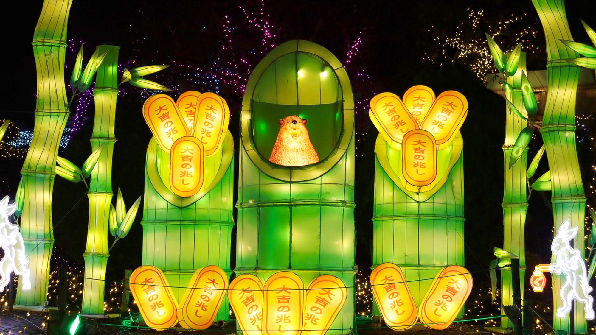 ・【伊豆高原グランイルミ 】まるで絵本の世界へ迷い込んだような幻想的な光の景色です