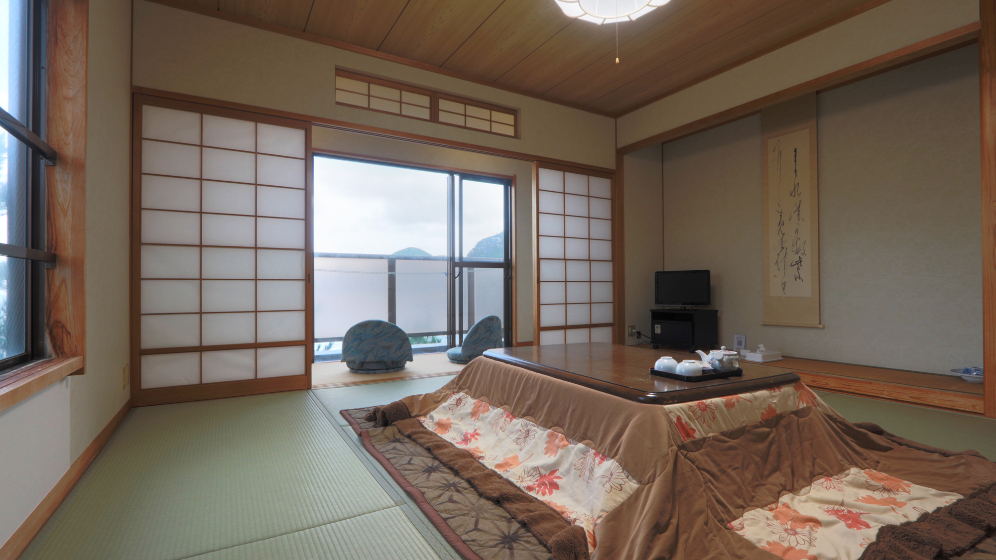 【おまかせ和室】お部屋は人数に合わせてご案内致します。冬季はお部屋にコタツをご用意いたします