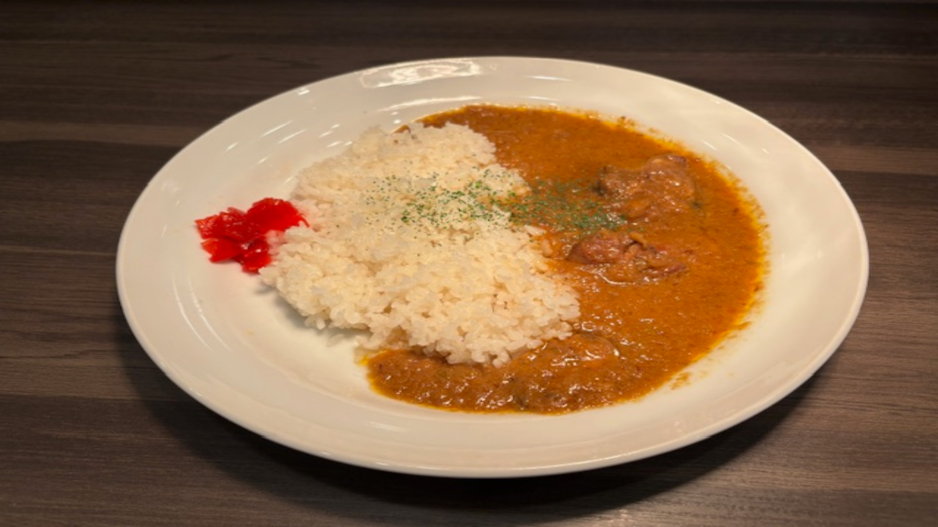 【夕食】利府梨カレー