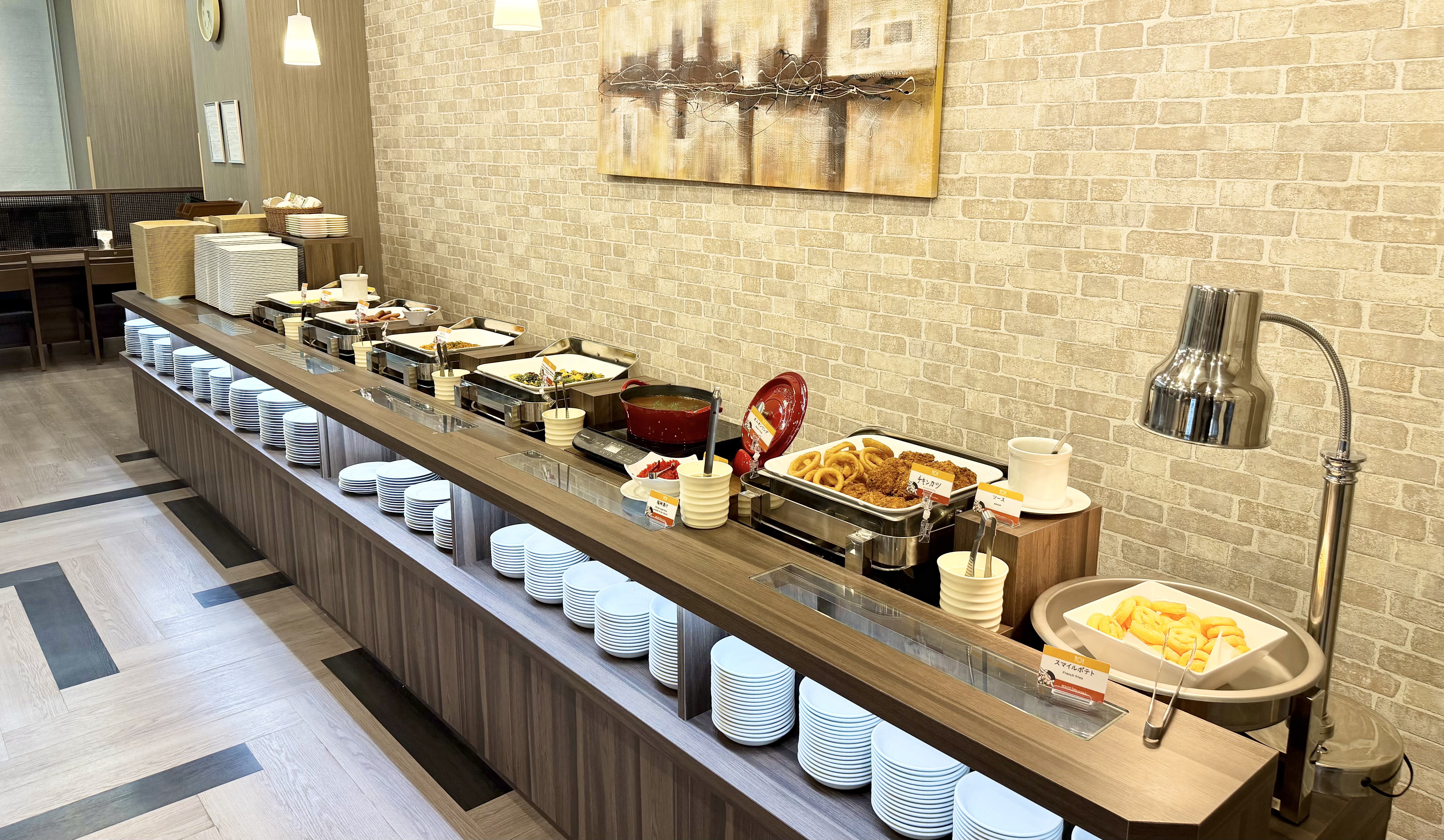 【朝食】無料バイキング