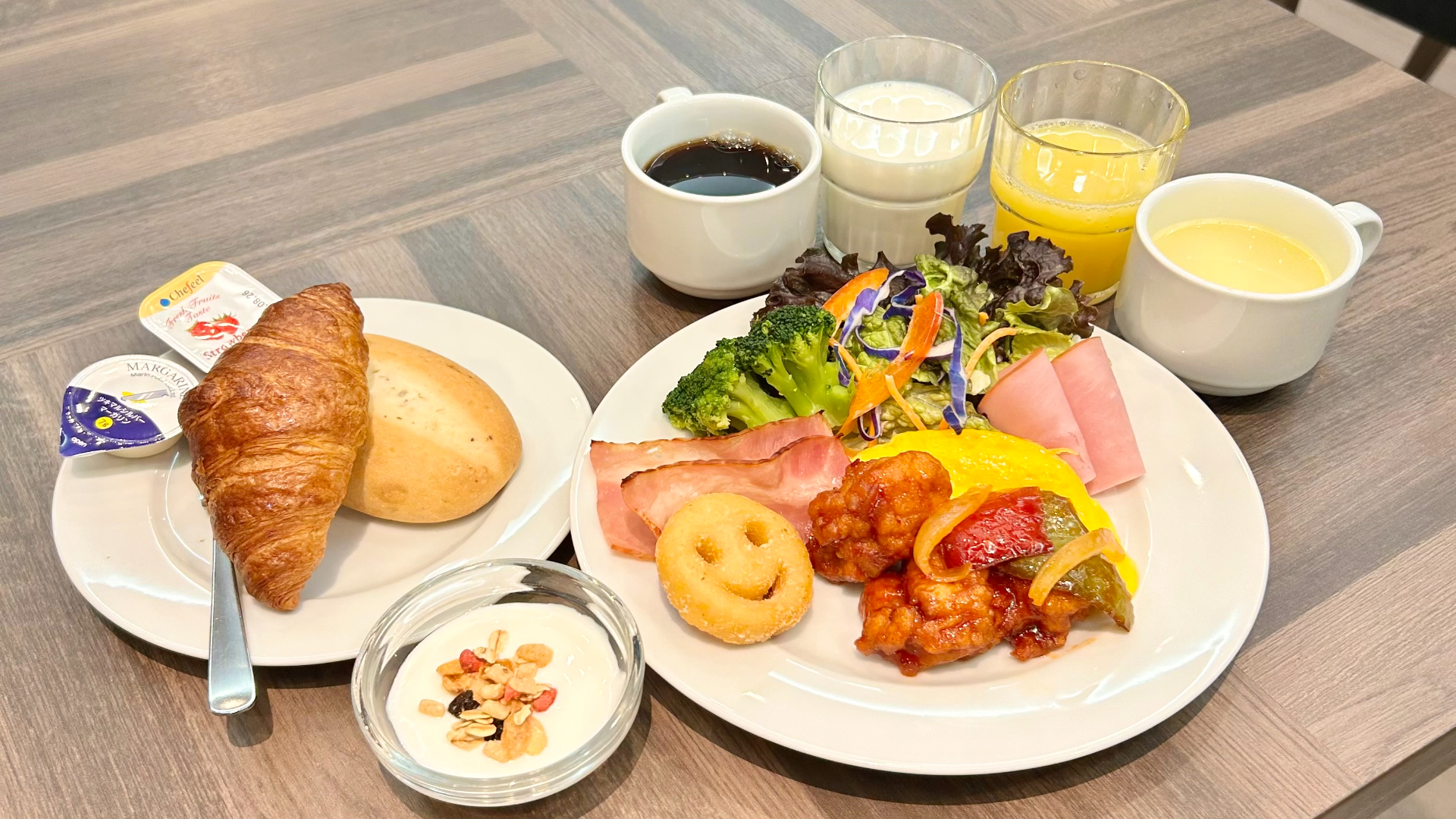 【朝食】バイキング一例