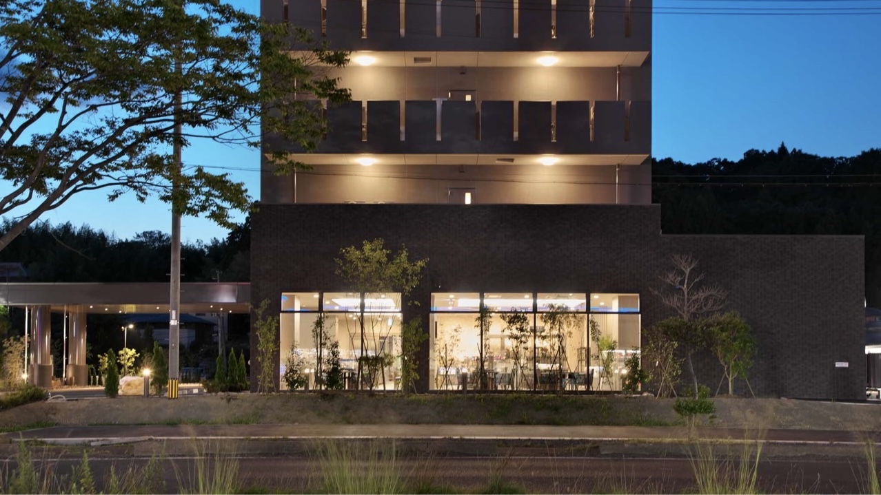 【外観】ホテル道路側