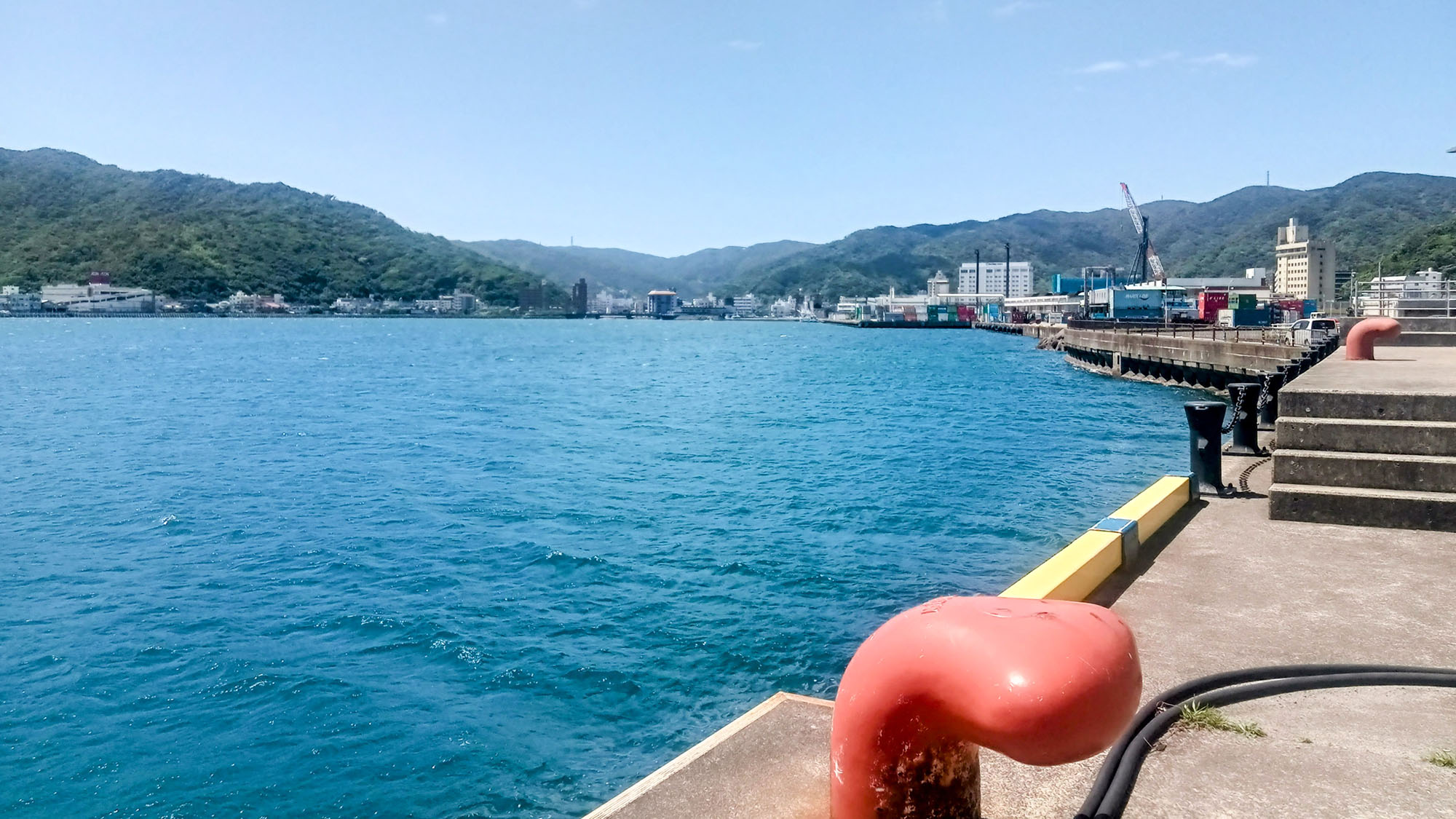 ・【港】のどかな風景が広がります