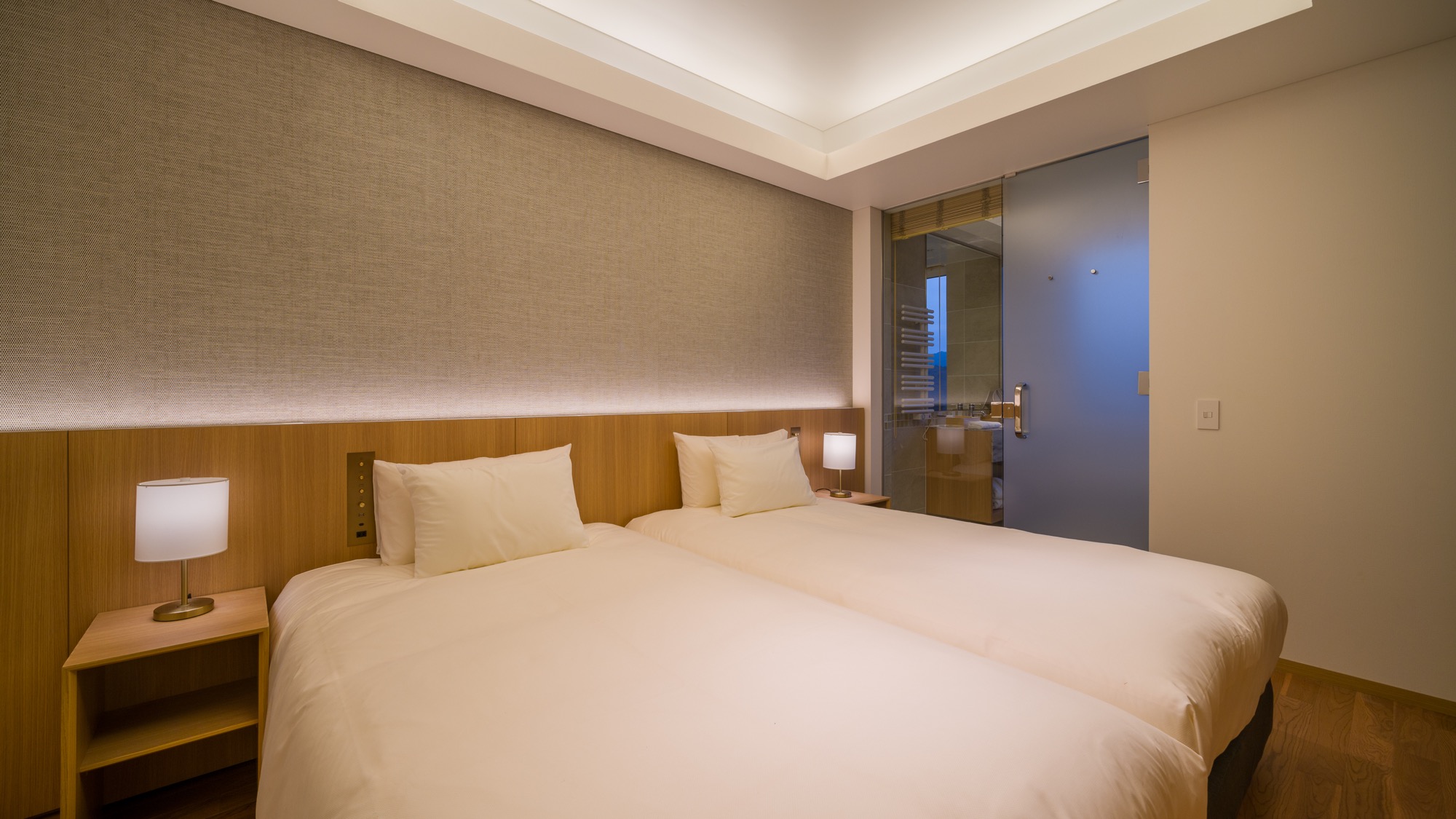 スーペリアツイン　ベッドルーム