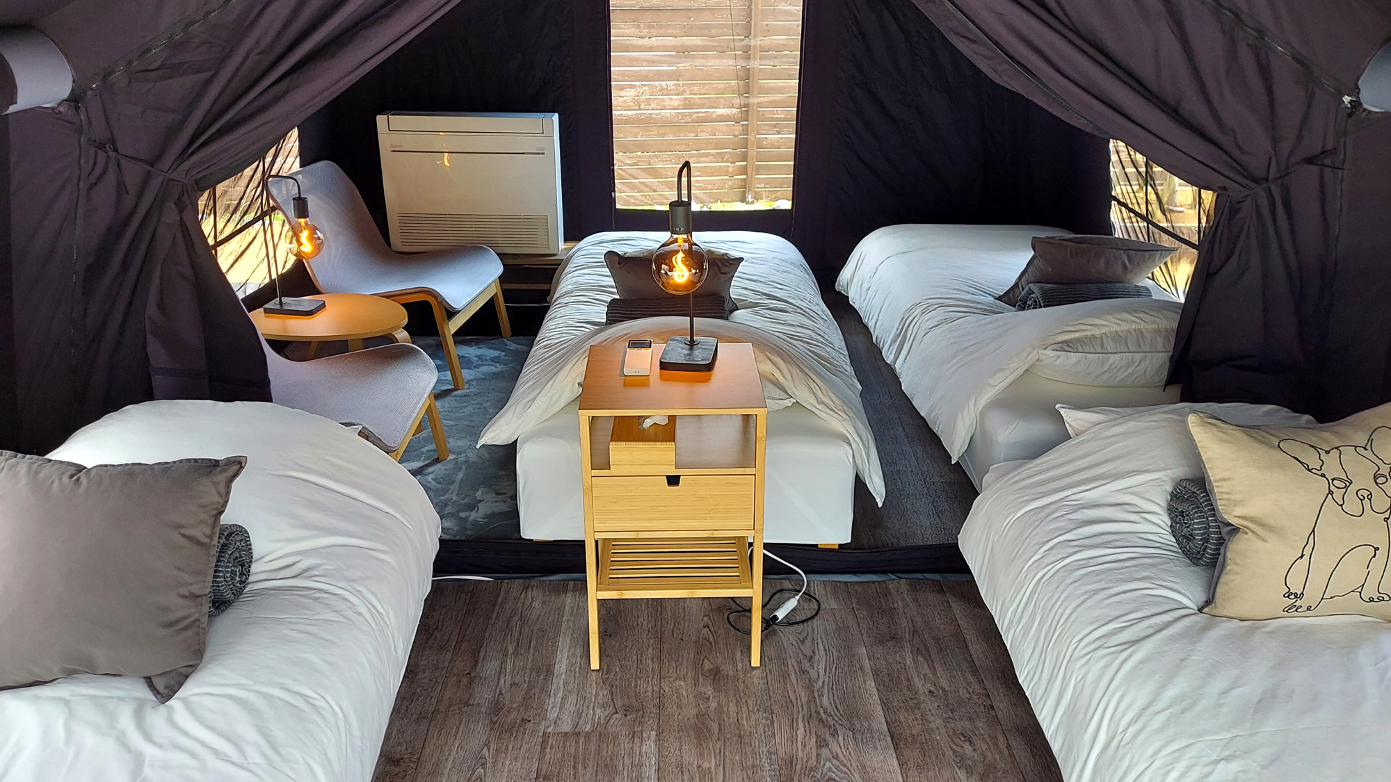 【グランピングテント】満天の星の下、快適にお過ごしください♪人それぞれ、自分なりの楽しみ方を&hellip;。