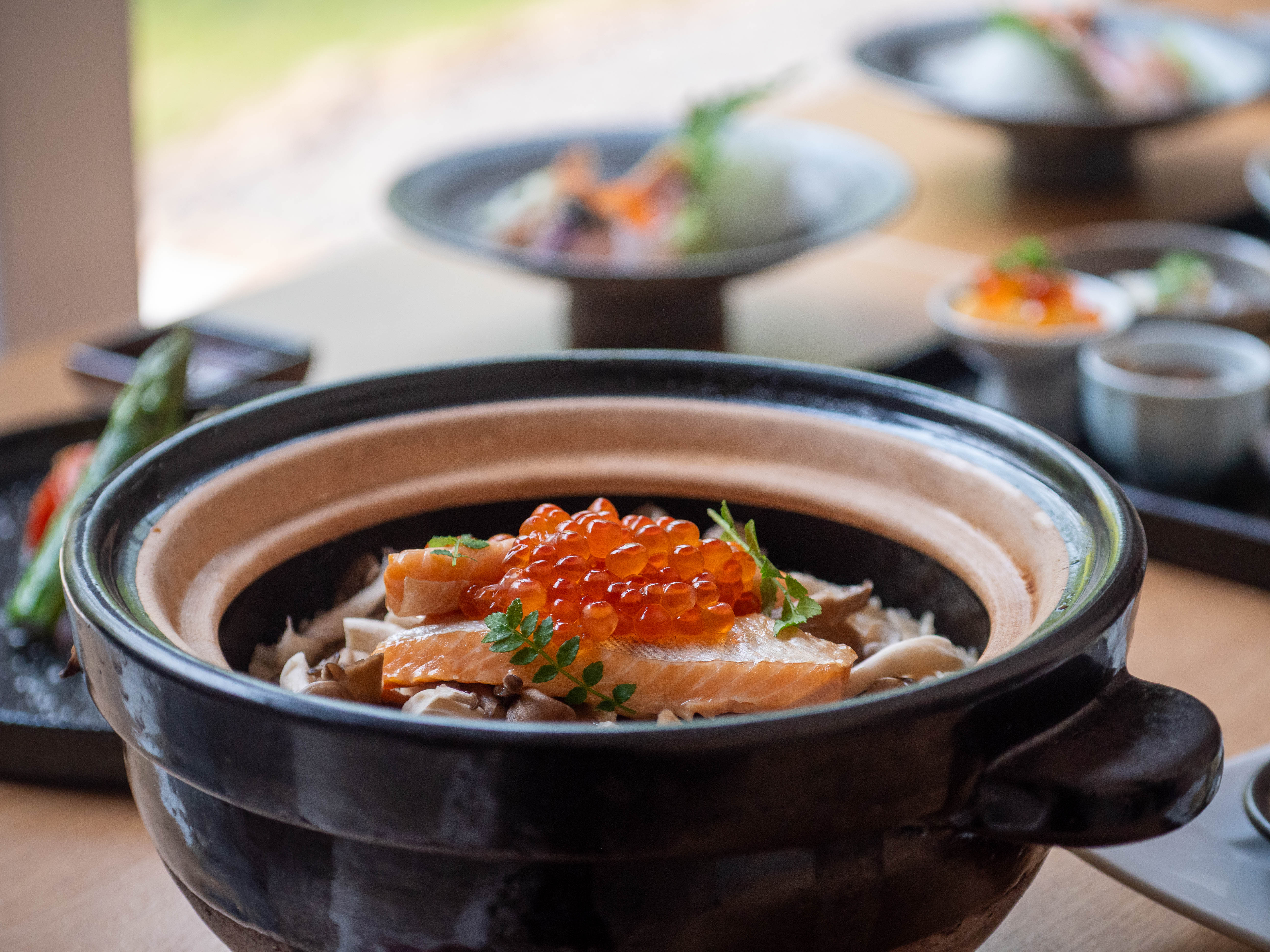 【夕食】森の命に向き合う、和の創作料理