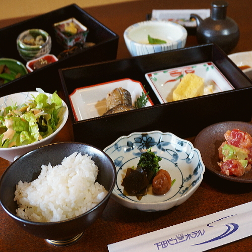 [Breakfast example] Our proud breakfast is made with great attention to taste, quality and variety.