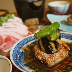 【ご夕食一例】金目鯛の変わり揚げ