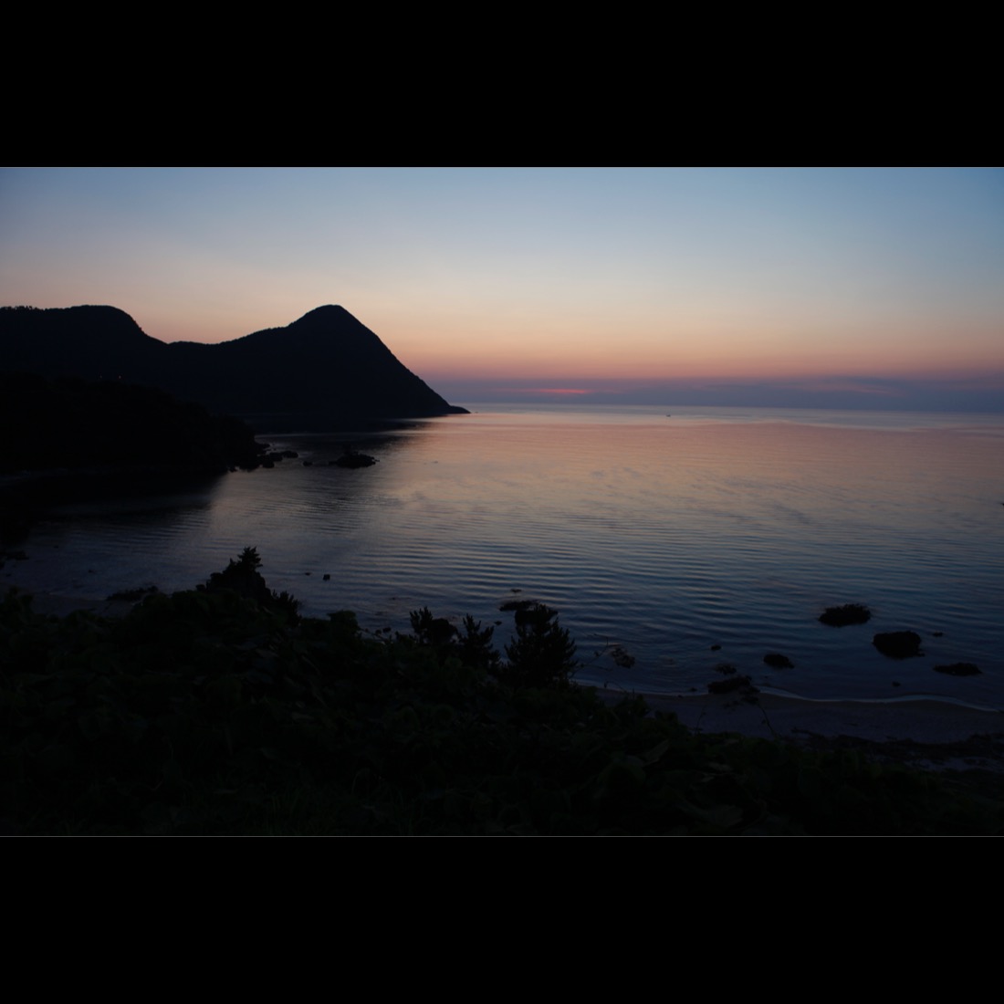 丹後半島の海の風景