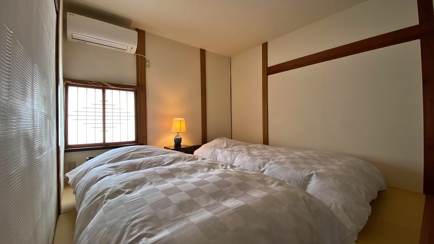 【京風情/木造家屋】特別室｜8畳＋ベッドルーム＋マッサージ機
