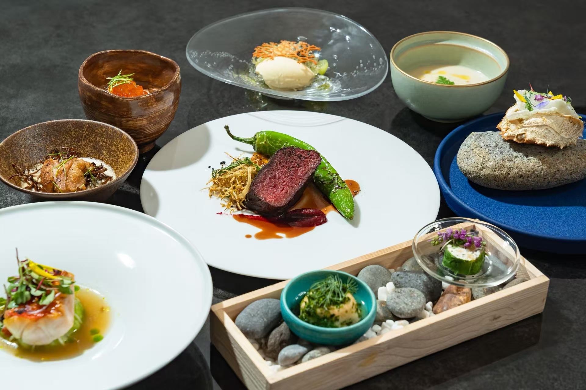 【豪華　和フレンチディナー】夕朝食付き　★グレードアップディナーで海と過ごす上質ステイ★