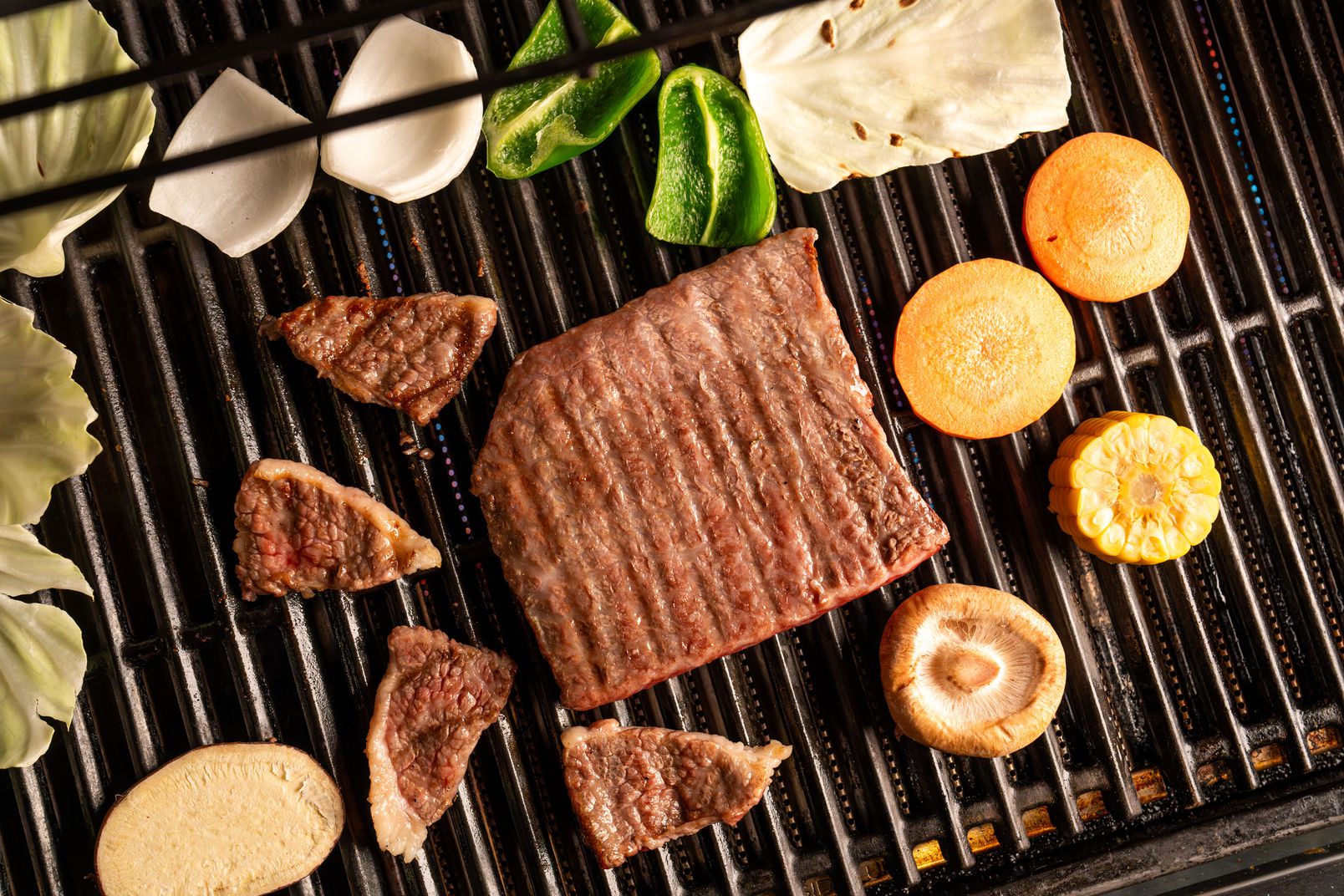 【天然露天温泉付き】食べ比べプレミアムBBQコース〜絶品の紀州和華牛をBBQで堪能