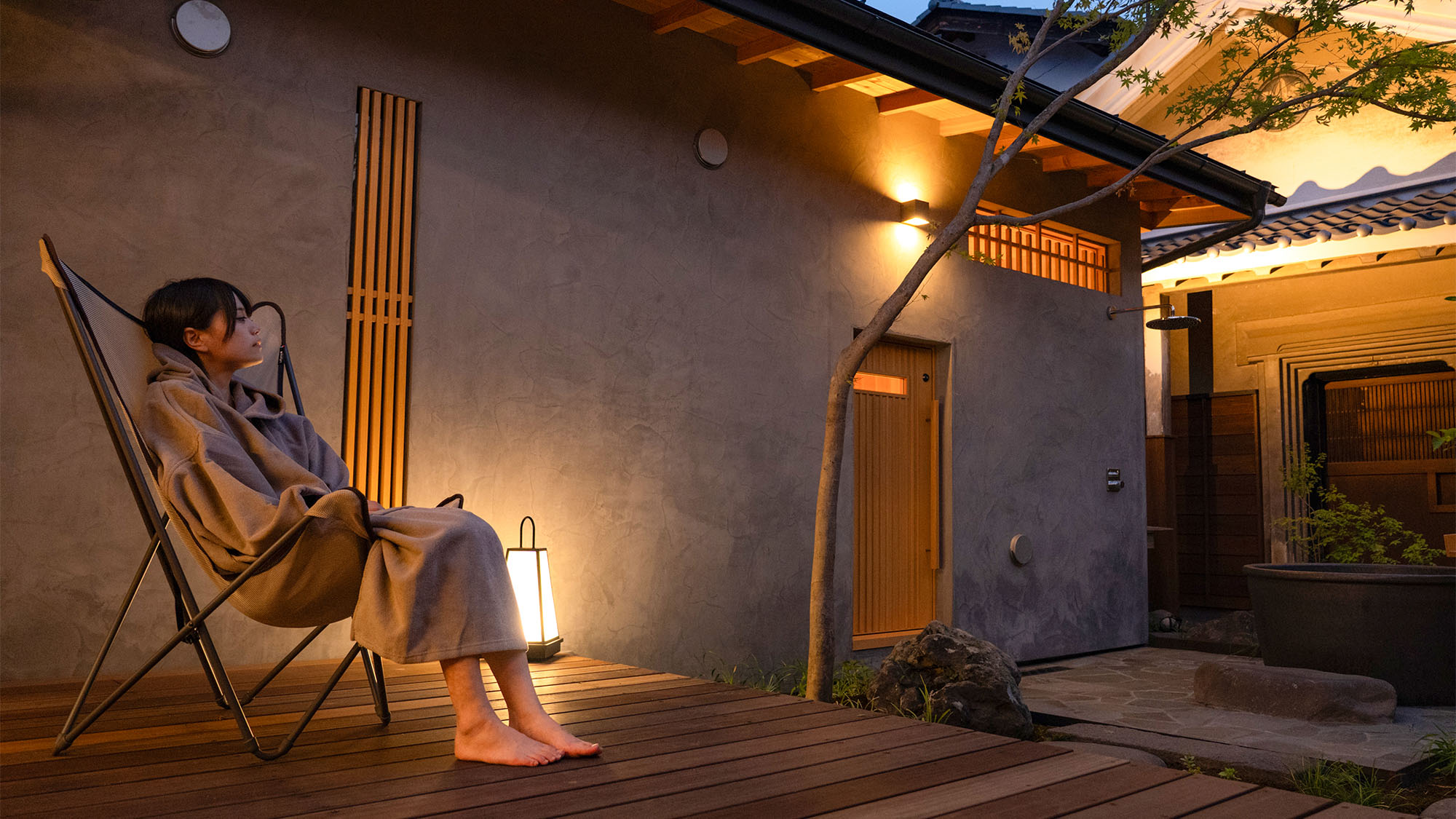 ・【OMOYAウッドデッキ】慌ただしい日常を離れてゆったりと特別な休日を満喫しませんか？