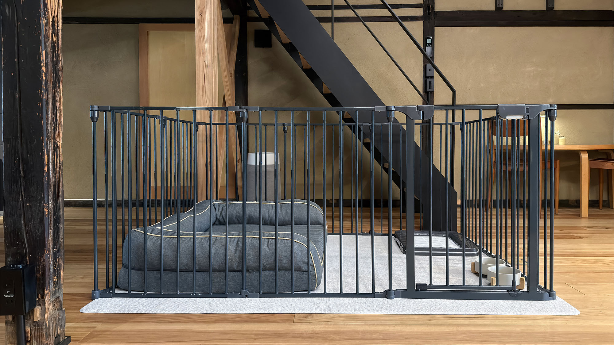 ・【ペットサークル】愛するペットも安心のプライベート空間。飼い主様もゆっくりお過ごしいただけます