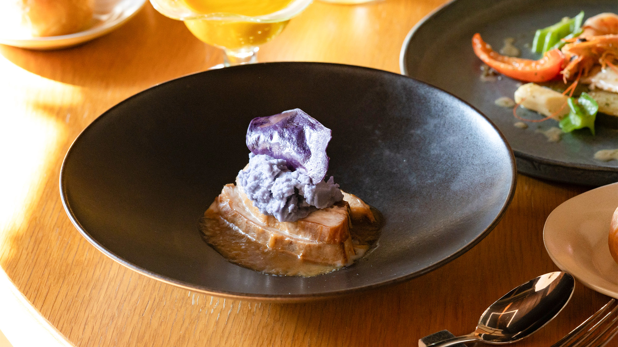 ・【ご夕食一例】野菜が美味しいフレンチ。舌だけではなく目でも楽しめるお料理です