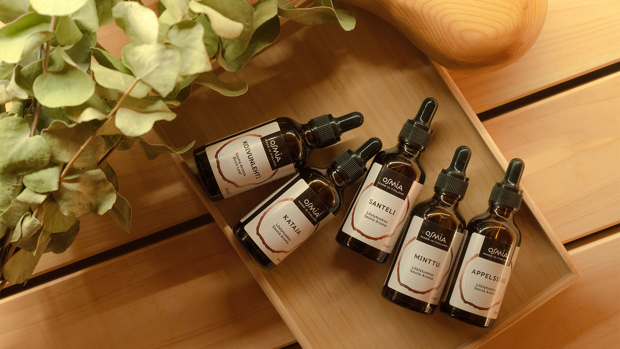 ・【OMOYAサウナ】フィンランド発のサウナアロマ。香りがリラックス効果を高めます