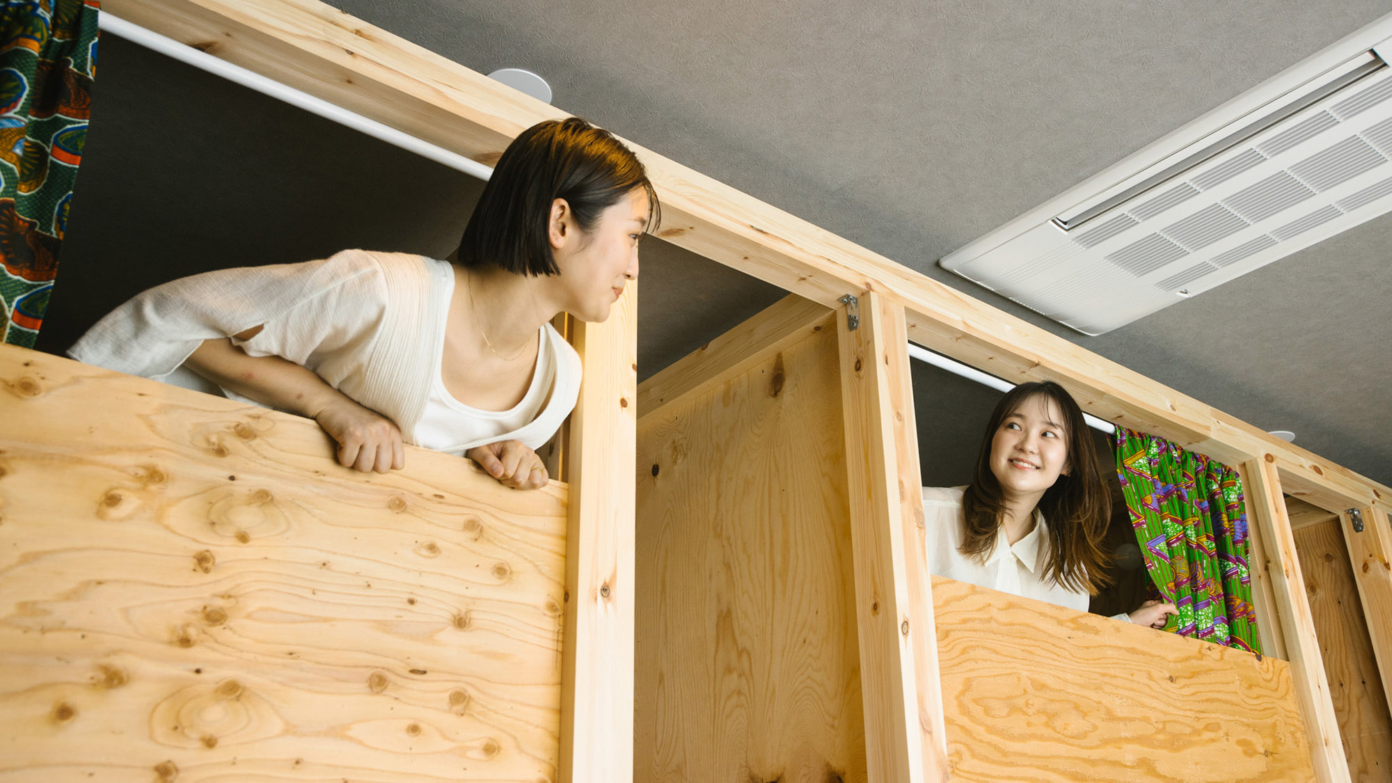 ・【ドミトリー#2】プライベート感を大切にした設計で、女性にも安心してご利用いただけます